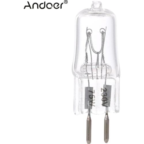 Andoer 220V~240V 75W 230V Photo Studio Modeling Lamp Bulb for Compact Studio Speedlite Flash Strobe Light