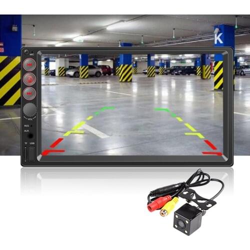 Apple Internet Android 9.0 Memory Card MP5 Touch Screen Amplifier 7062 FM TFT Screen 7 Inch Bluetooth DVR Support 12V 2 Din