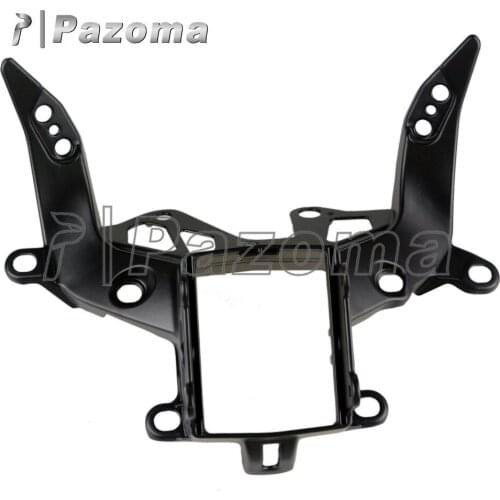 Black Motorbike Aluminum Head Light Upper Front Fairing Bracket For BMW S1000RR 2009-2014