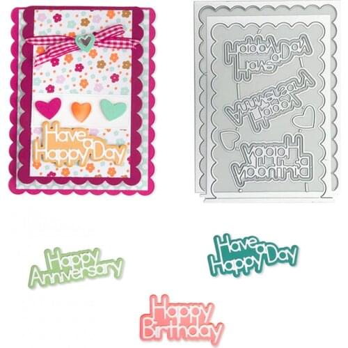 Julyarts 2019 Dies Scrapbooking Nouveau Arrivage Metal Cutting Dies For Scrapbooking Birthday Cards