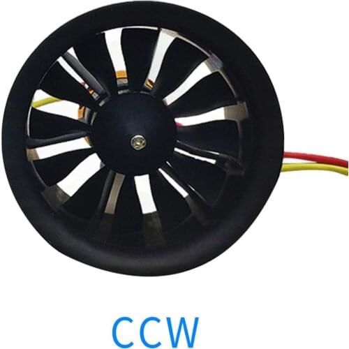 QX-MOTOR 50mm 12 Paddle EDF Ducted Fan QF2611 3300 4000KV 4600KV 5000KV Brushless Motor CW CCW 3-4S for FMS RC Plane Helicopter