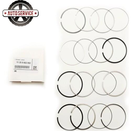 Piston Rings Set 77.00mm For BMW 114i 116i 118i MINI Cooper One CITRO BERLINGO C3 Picasso C4 Coupe DS3 PEUGEOT 1.6L 11257566479