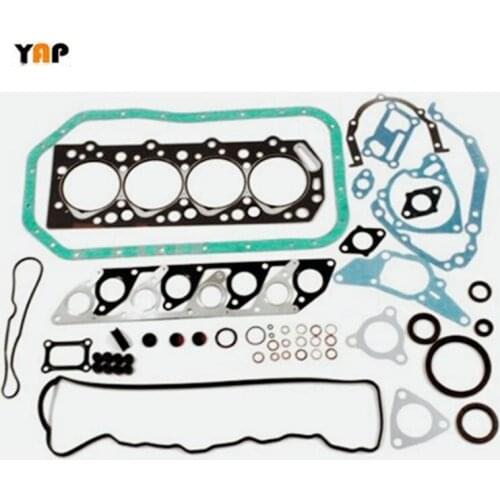 Overhaul Gasket Kit Engine FOR FITMITSUBISHI Galant Pajero Delica L300 L200 4D55 4D56T 2.3L 2.5L L4 8V MD972215 1983-1985