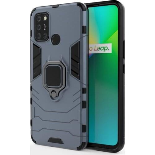 Bracket Ring Holder Case for Realme 7i 7 Pro case Realme C17 Stand Hard Hybrid Cover For Realme7 Realme C15 C11 C12 Phone case