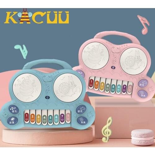 2020 Hot Sale Musical Instrument Toy Baby Portable Piano Developmental Music Early Learning Educational Toys For Children Gifts