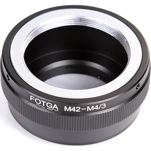 Fotga Metal Adapter Ring for M42 Lens to Micro 4/3 Mount for Olympus Panasonic DSLR Camera