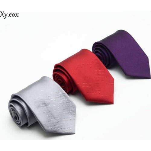 3 Colors 8cm mens formal business tie work professional tie wedding tie party necktie