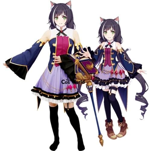 Princess Connect! Re:Dive Kyaru Momochi Kiruya Dress Uniform Outfit Anime Cosplay Costumes