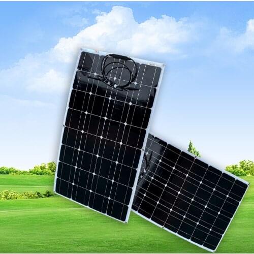 Solar Panel Solar 100w Flexible Panel 18V 12V 100W Semi Flexible Solar Panel