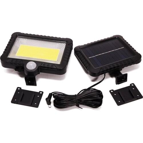 100LED Solar Light Outdoor Motion Sensor Recharge Solar Wall Light Waterproof Emergency Led Light For Street Garden Porch Lamp