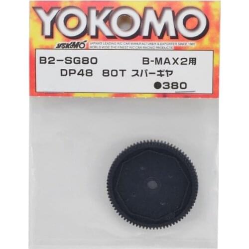 Yokomo B2 48P Spur Gear 80T YOKB2-SG80 Gear Differential Pulley Case YOKB7-503GH