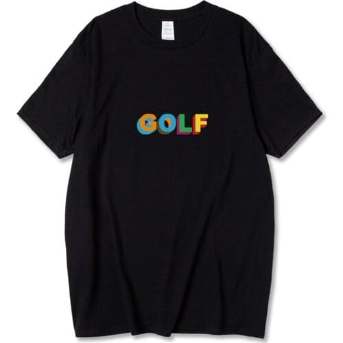 Men plus size tops T-shirt Tyler The Creator Golf Wang Flower boy Cat Rap Music Golf Wang OFWGKTA Skate Male Hip Hop Tshirt Tees