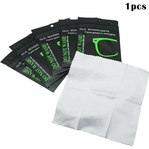 1Pcs Reusable Anti-Fog Wipes Glasses Pre-moistened Antifog Lens Cloth Defogger Eyeglass Wipe Prevent Fogging for Glasses