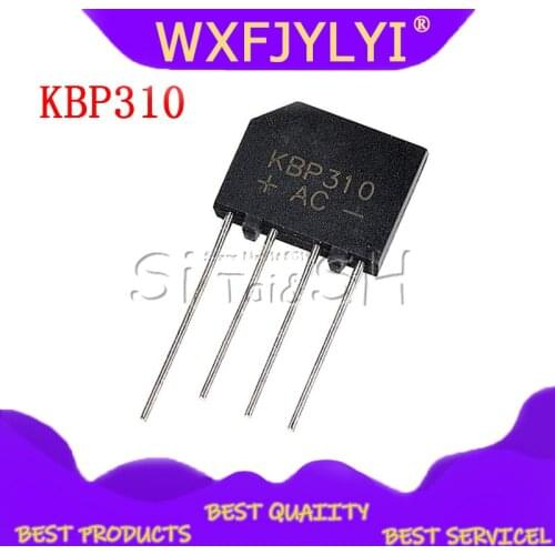 10pcs KBP310 1000 v 3A bridge rectifier new and original IC