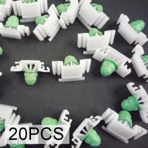 20pcs Car Clips Retainer With Rubber Boot For BMW E36 318Ti M42 M3 325is 51132251394 Fasteners