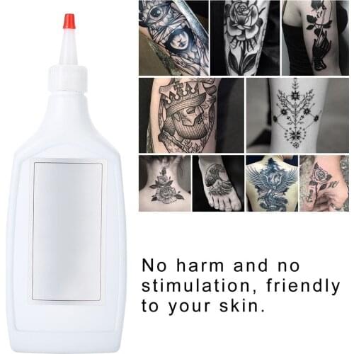 360ML Black Professional Fast Coloring Semi-permanent Tattoo Ink Body Paint Pigment Body Art Makeup Beauty Black Ink Supplies