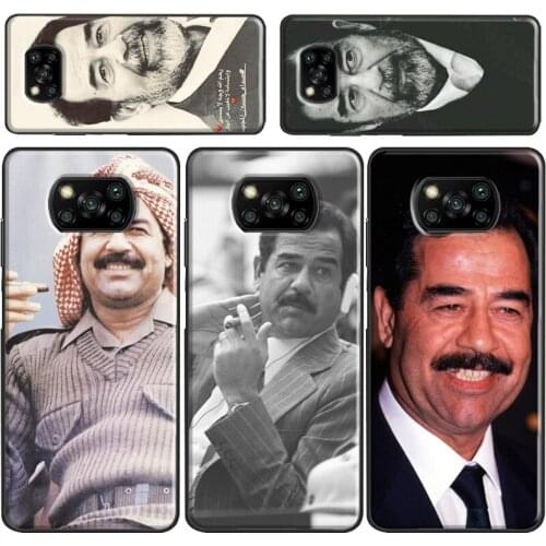 Arabic Iraq Saddam Hussein Case For Xiaomi Mi 11 Ultra 10T Pro Mi Note 10 Lite 11 Cover For POCO F3 F1 F2 M3 X3 Pro