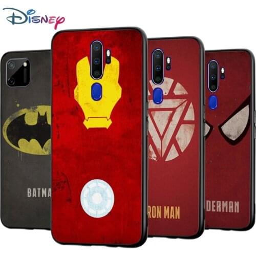 Avenger Marvel Superhero Logo For OPPO A5 A9 A7 A11X A1K A12 A12E A31 A32 A53 A53S A72 A73 A93 AX7 Pro 2020 Silicone Phone Case