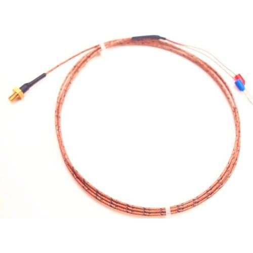 Funssor M3 screw K Type Thermocouple For Rplicator 3D Printer type K Thermocouple Temperature Sensor Rep 2/2X 1200 mm length