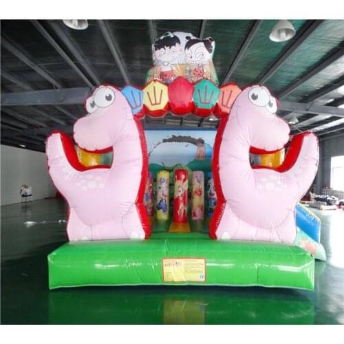 Hot sale PVC Inflatable Castle with small slide Inflatable Bounce Compo for kids or children