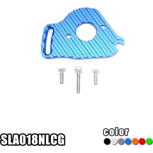 GPM ALUMINUM MOTOR PLATE WITH HEAT SINK FINS For TRAXXAS SLASH 4X4 LOW-CG 68086-21 RC Upgrade