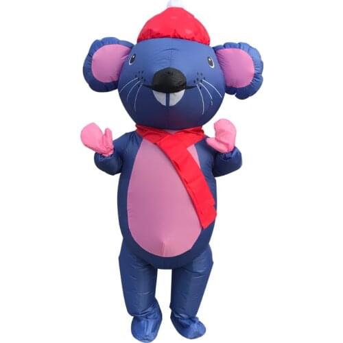 Adult Halloween Cosplay Costumes Mouse Inflatable Costume Party Role Play Disfraz Valentines Day Gifts