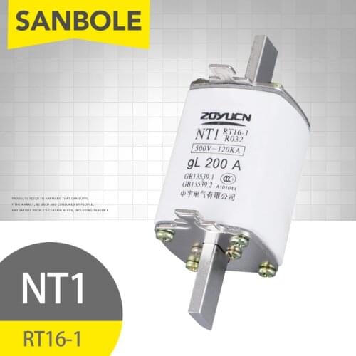 Ceramics Fuse Melt Core NT1 RT16-1 R032 RT20 160A 200A 250A