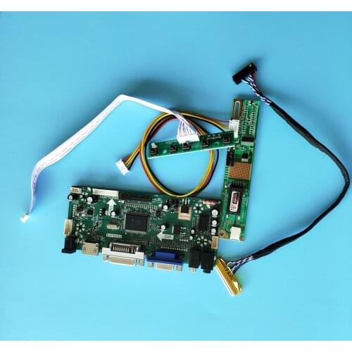Kit for LP171W02-A4/LP171W02-A4K1 M.NT68676 HDMI+DVI+VGA LCD 30pin Audio Display panel screen Controller Board 1680X1050