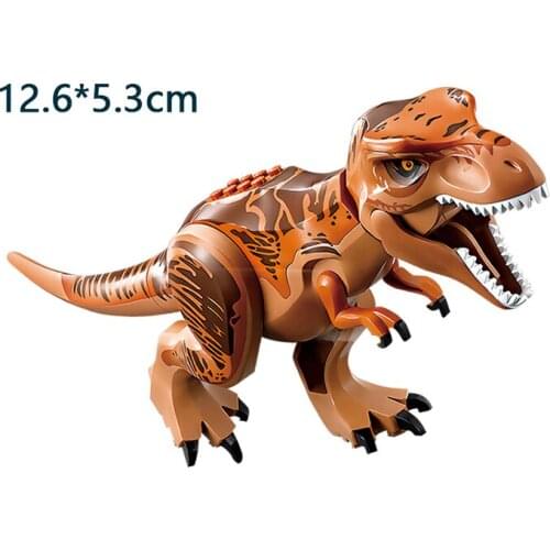 Jurassic Dinosaur Building Blocks Toys Park Compatible Major Brand Gifts Simulation Animal Rex Raptor