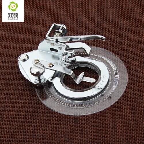 Mini Flower Disk embroidery presser foot Maquina De Costura Coser For Low Shank Singer Brother Babylock Viking Janome Juki