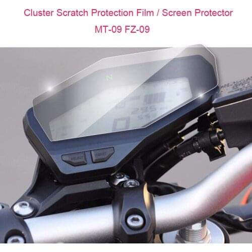 2018 New For Yamaha MT-09 FZ-09 MT09 Cluster Scratch Protection Film Screen Protector for Yamaha FZ09 MT 09 2014 2015 2016 2017