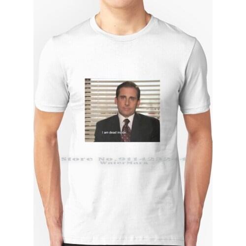 The Office T Shirt 100% Pure Cotton The Office Tv Series Tv Show Amazing Dead Inside Mood Michael Creative Trending Vintage