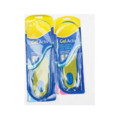 Sports Soft Silicone Gel Air Cushion Insole Hiking Running Shoe Insoles Pads Absorb Shock Footbed for Men and Women