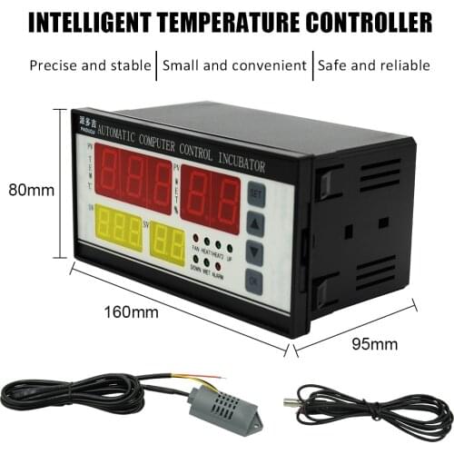 High Quality Automatic 5280 Eggs Incubator Temperature Controller XM-18