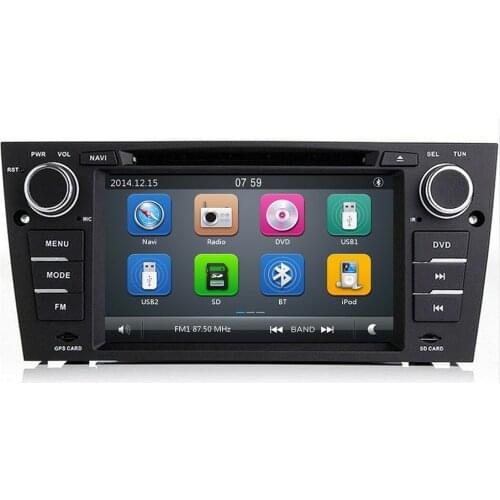 Car dvd multimedia player radio audio For BMW/3 Series E90 E91 E92 E93 GPS Navigation BT RDS