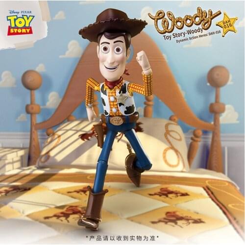 Beast kingdom Disney authorized Toy Story to mobilize Woody Action figure Gift Figure Collection garage kit