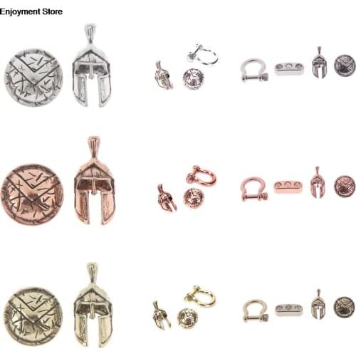 2/3/4PCS Paracord Beads Metal Charms For Paracord Bracelet Accessories DIY Pendant Buckle for Paracord Knife Lanyards