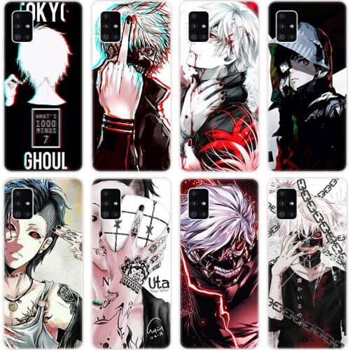 Anime Tokyo Ghoul Soft Case for Samsung Galaxy A12 A02 A03S A21S A22 A32 A52 A72 A82 Quantum 2 S21 Plus FE Ultra M02S M12 Cover