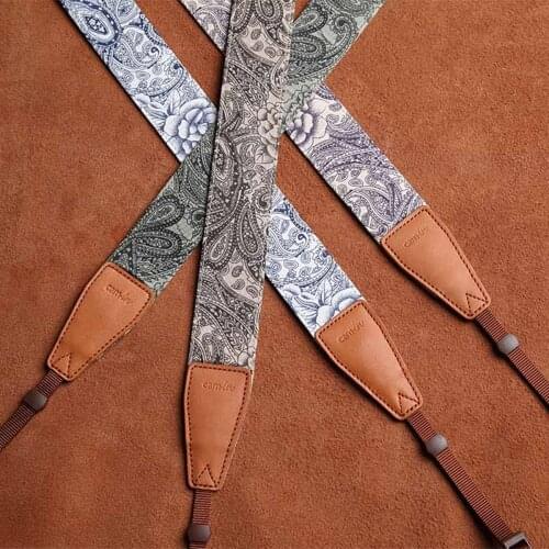 Cam-in cotton micro SLR camera strap for Sony Leica Nikon Canon camera CS075