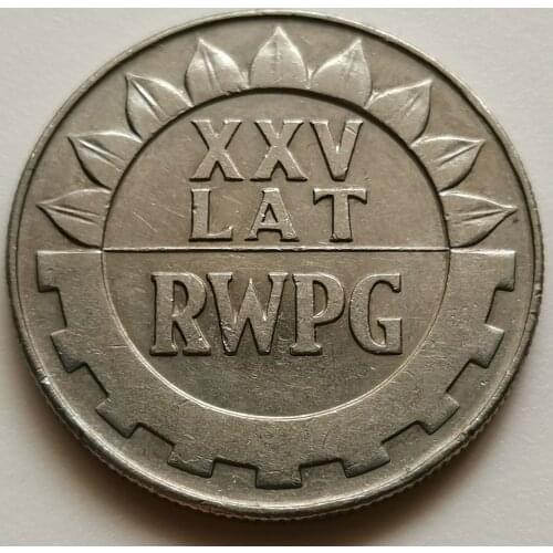 Poland 20 Zloty 1974 100% Real Original Coins Currency Coins Unc