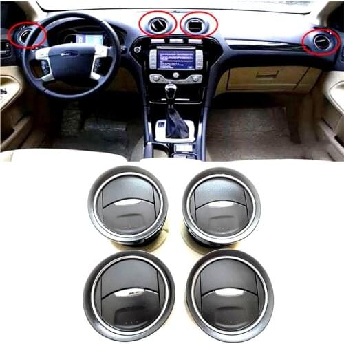 1pcs Air Vent For Ford Mondeo Galaxy Fiesta S-MAX Car Air-Conditioning Outlet 6M21U018B09-ADW