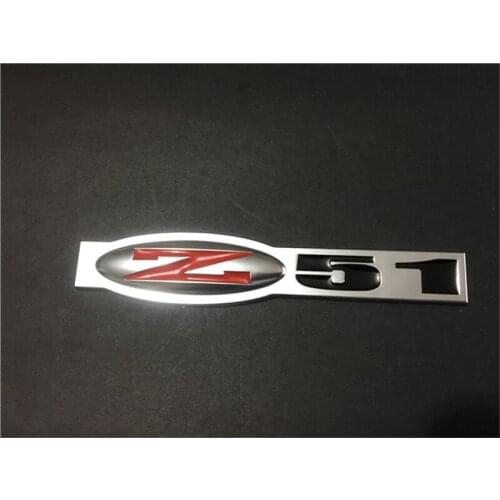 Z51 emblem badges 3D ABS car sticker design decoration