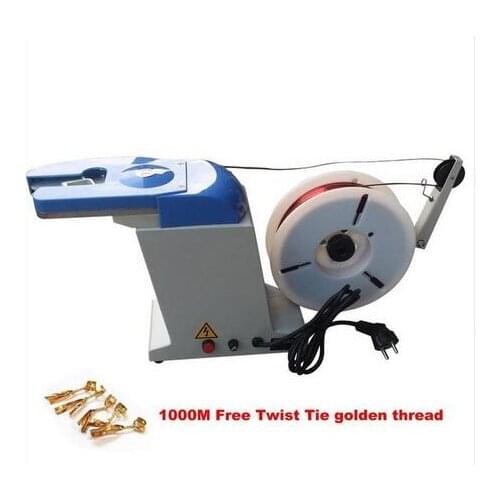 Auto Twist Tie Machine Bread Candy Gift Bundling Tying Bagging Closure Machine Brand