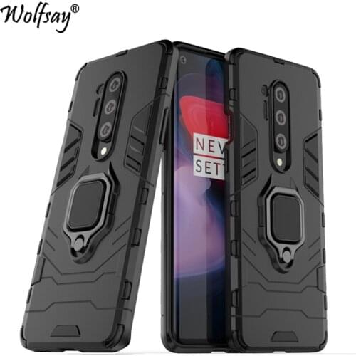 For OnePlus 8 Pro Case Armor Magnetic Suction Stand Full Cover For OnePlus 6T 7 8 Pro 7T Pro Case For OnePlus 7T Pro 5G McLaren