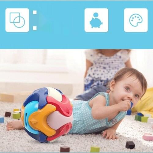 Children Educational Toys Assembling Piggy Bank Kids Early Education Intelligence Disassembly Toy Ball