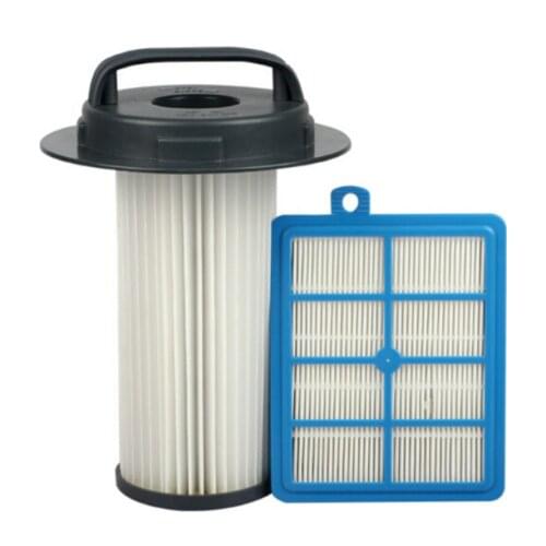 2pcs/lot Vacuum Cleaner HEPA Filters+Filter Element for Philips FC9200 FC9202 FC9204 FC9206 FC9208 FC9209 FC9210 FC9218