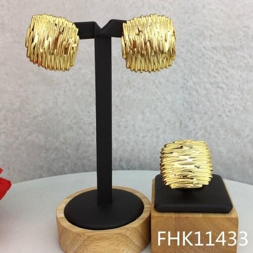 Yuminglai Classic Jewelry Sets Russia Jewelry Bangle Sets for Women FHK11433