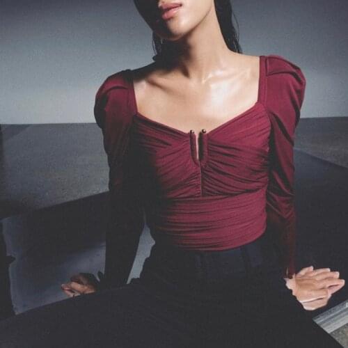 Женские трикотажные рубашки LEOSOXS China At AliExpress