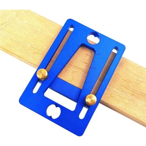 Woodworking Dovetail Marking Gauge Aluminum Alloy Tenon Planning Line Device Tenon And Tenon Jointing Board Marking Board