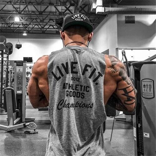Muscle Diamond Men's Sleeveless Tank Tops